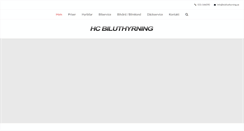 Desktop Screenshot of hcbiluthyrning.se